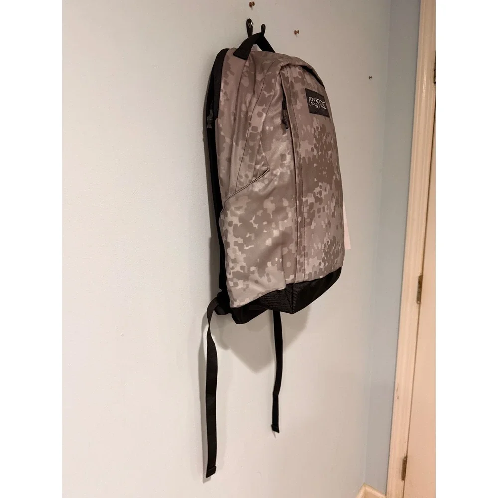 JanSport Station Pack FX Reflective Camo Backpack JS0A86E474R 25L Digital Grey